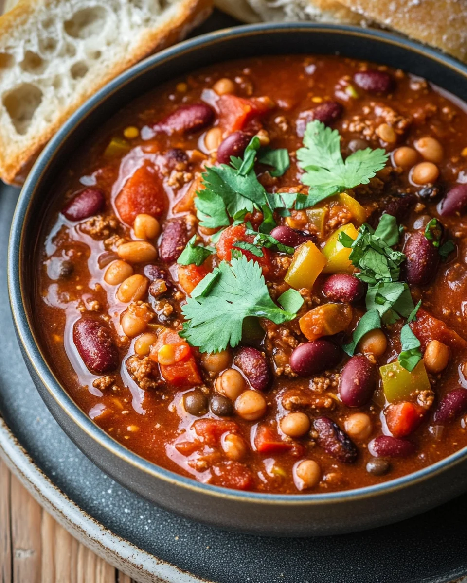 Veganes Chili sin carne