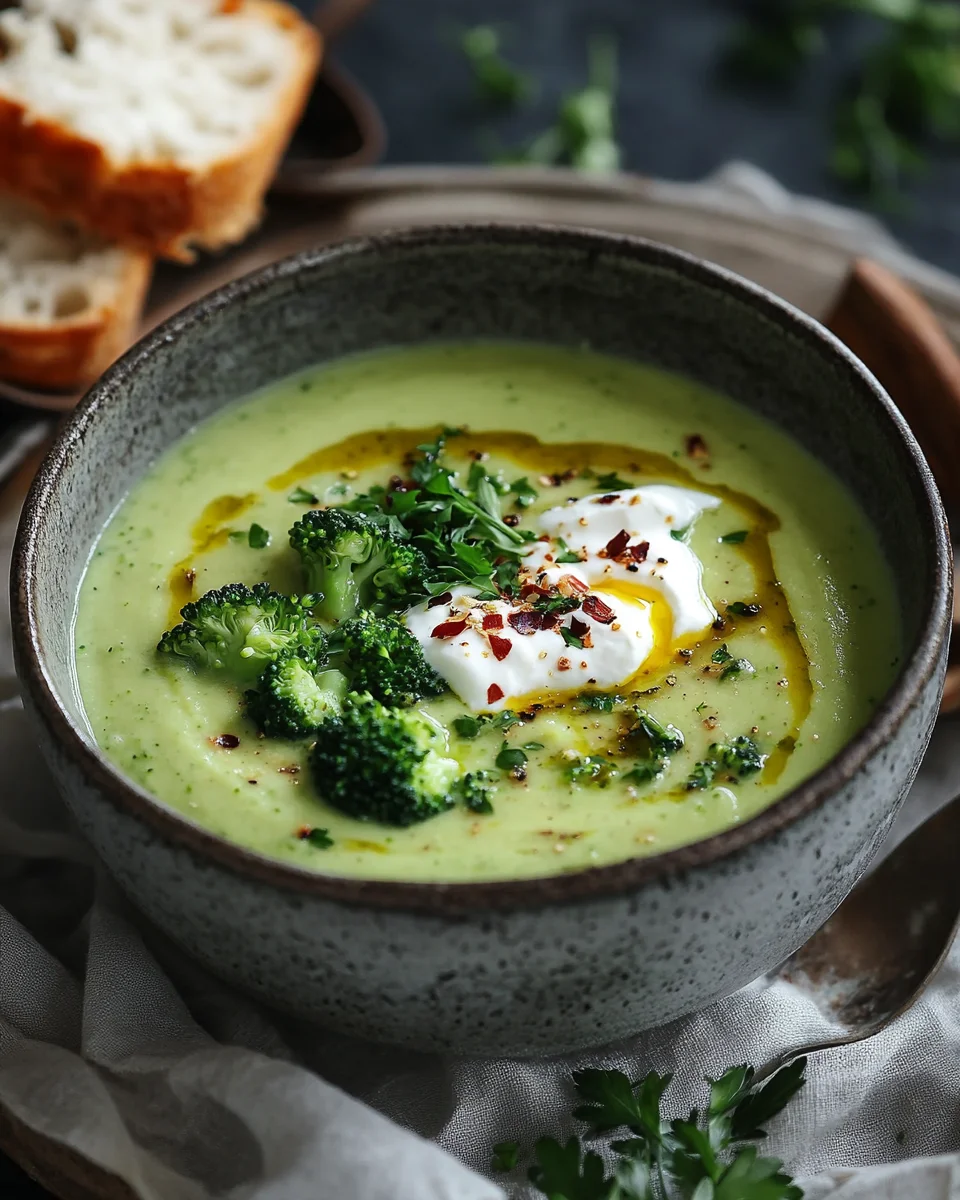 Brokkoli-Kartoffelsuppe