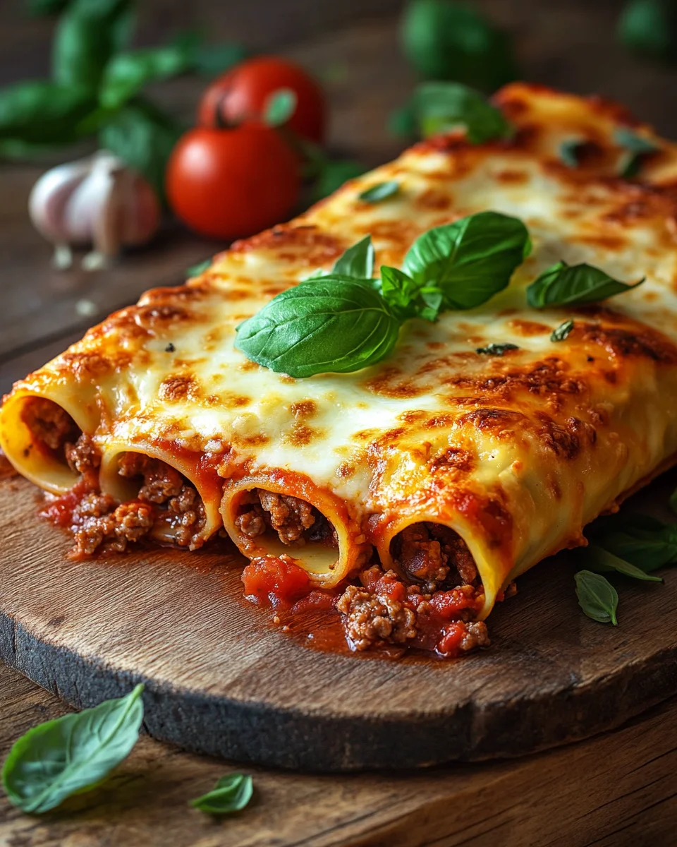 Cannelloni mit Hackfleisch 19 Cannelloni