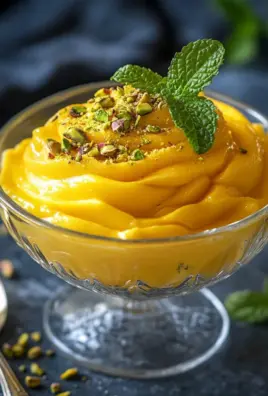 Cremige Mango-Mousse