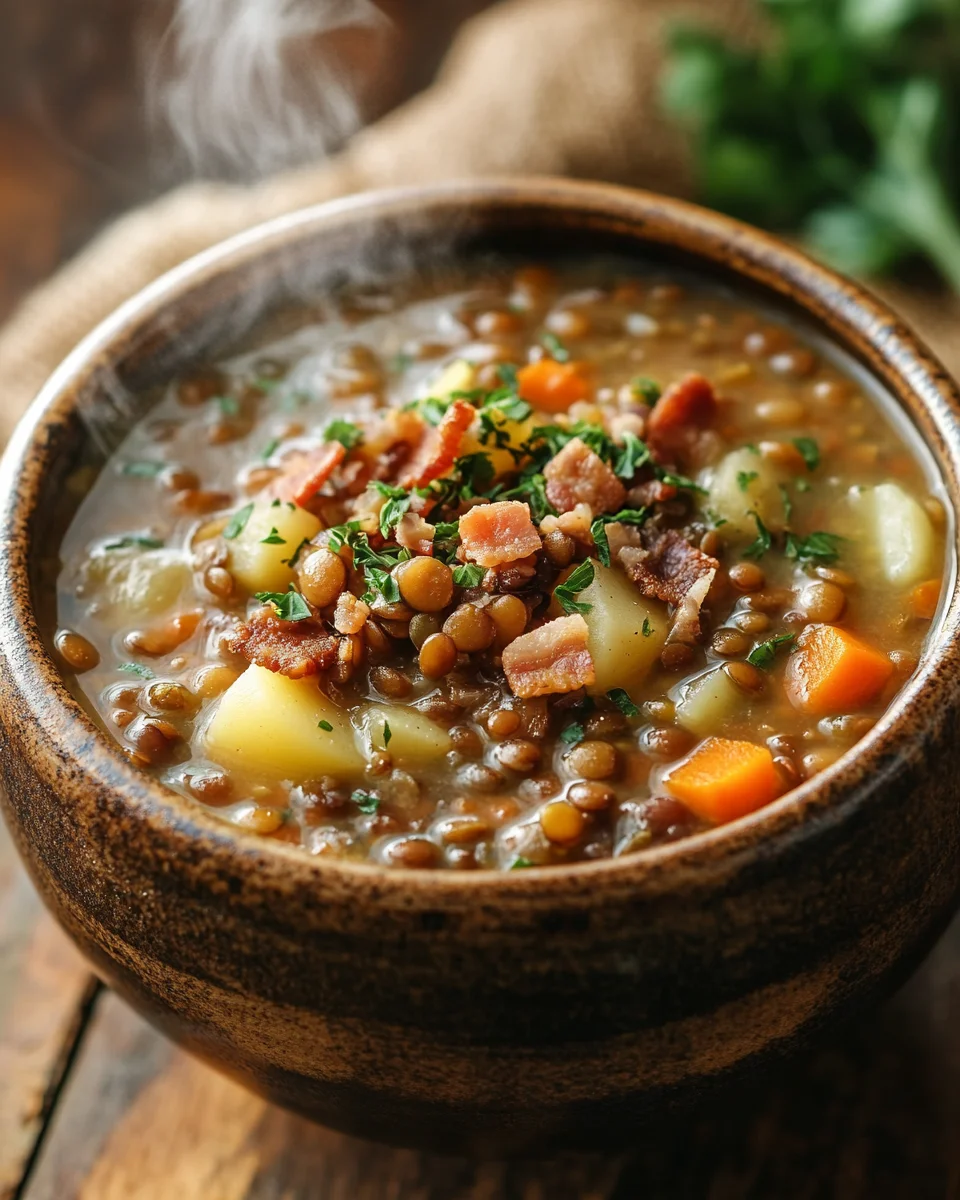 Einfache klassische Linsensuppe 28 Einfache