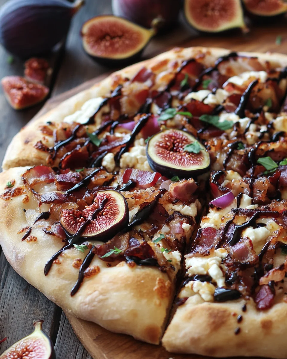 Feigen-Bacon-Pizza