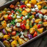 Feta Kartoffeln Ofengem&uuml;se
