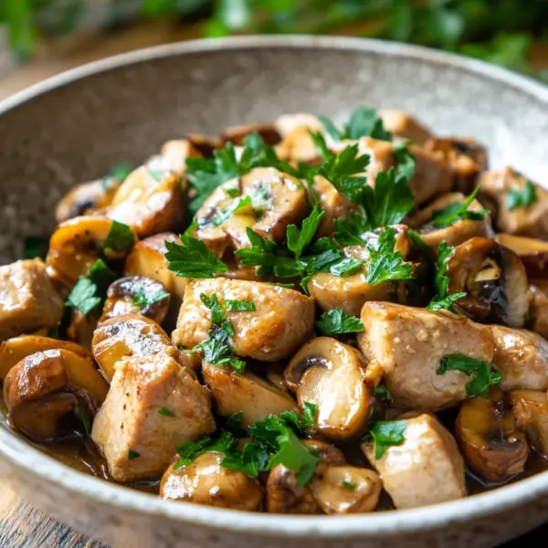Filettopf mit Champignons