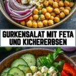 Gurkensalat mit Feta und Kichererbsen 17 Pinterest Hidden Image