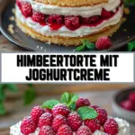 Himbeertorte mit Joghurtcreme 16 Pinterest Hidden Image