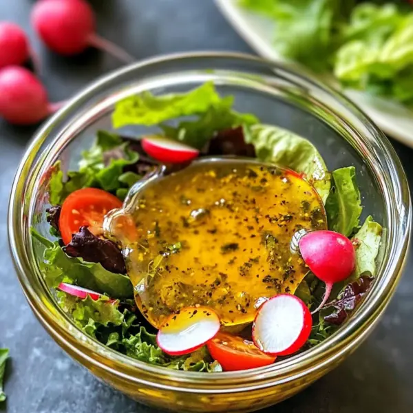 Honig-Senf-Zitronen-Vinaigrette