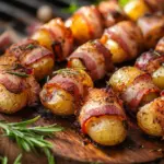 Kartoffeln im Speckmantel
