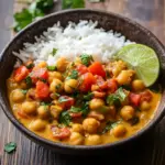 Kichererbsen-Curry mit Kokosmilch