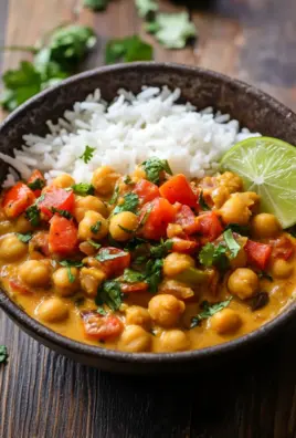 Kichererbsen-Curry mit Kokosmilch 28 Kichererbsen-Curry mit Kokosmilch