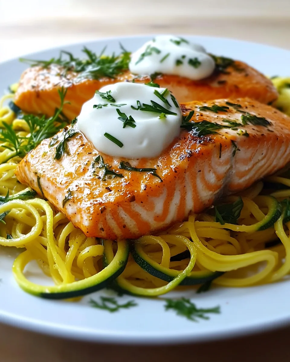 Kräuterlachs auf Zucchinipasta 23 Kräuterlachs