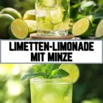 Limetten-Limonade mit Minze 17 Pinterest Hidden Image