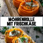 Möhrenrolle mit Frischkäse 22 Pinterest Hidden Image