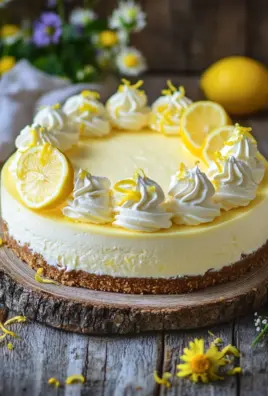 No-Bake Zitronen Käsekuchen Rezept