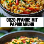 Orzo-Pfanne mit Paprikahuhn 17 Pinterest Hidden Image