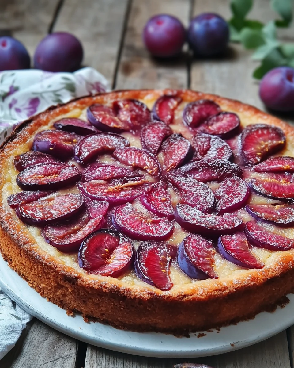 Pflaumenkuchen mit Schmand 20 Pflaumenkuchen