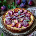 Pflaumenkuchen mit Schmand