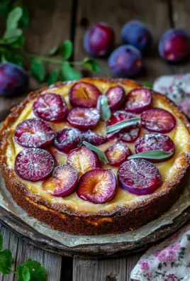 Pflaumenkuchen mit Schmand