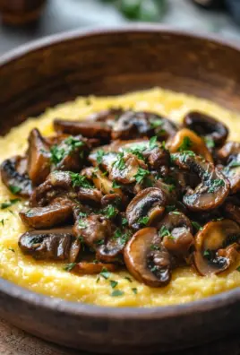 Pilzragout auf Parmesan-Polenta 6 Pilzragout auf Parmesan-Polenta