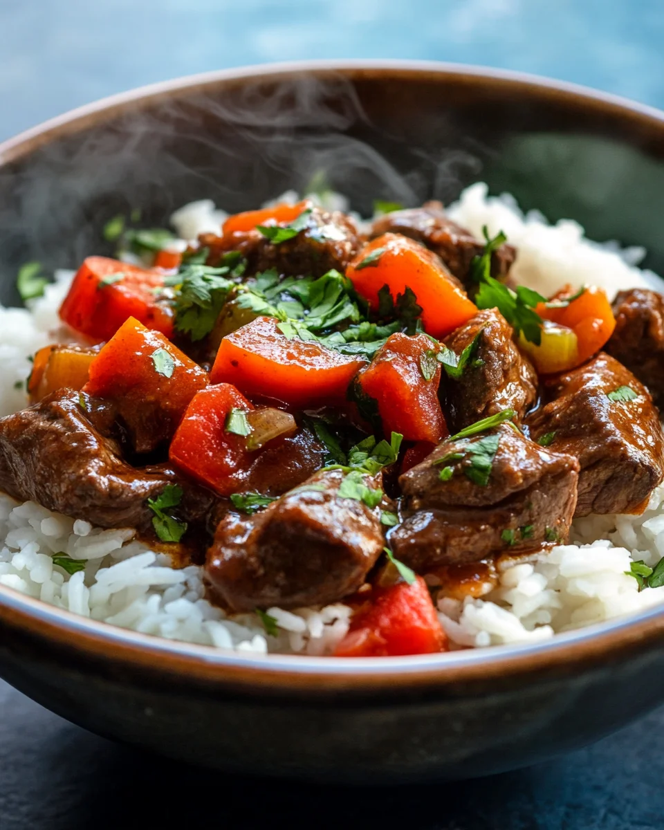 Serbisches Reisfleisch