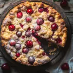 Streuselkuchen mit Kirschen vom Blech