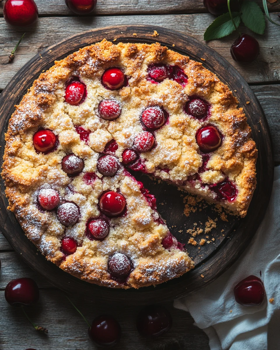 Homepage 7 Streuselkuchen mit Kirschen vom Blech
