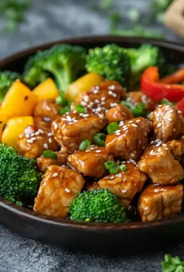 Teriyaki-Hähnchen mit Gemüse