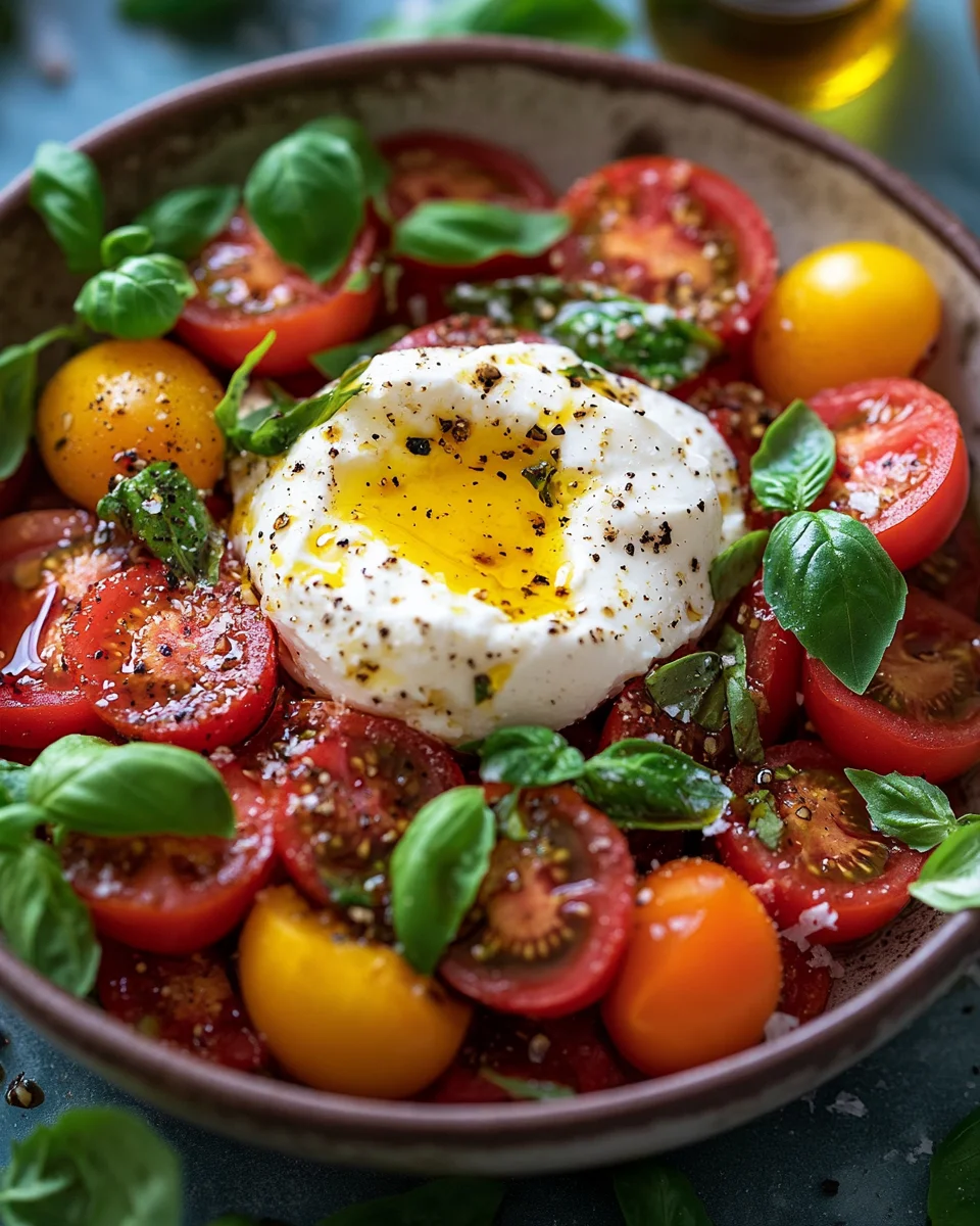 Tomatensalat mit Burrata 19 Tomatensalat