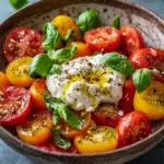 Tomatensalat mit Burrata