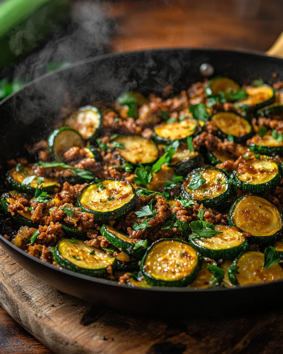 Zucchini-Hack-Pfanne 24 Zucchini-Hack-Pfanne